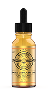 CBD Excess Gold-Label 5000mg high-potency hemp CBD tincture